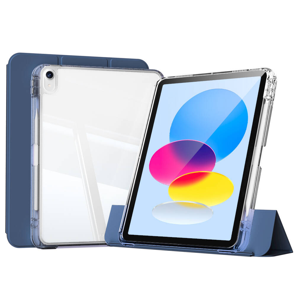 iPad 11.Nesil 2025 Kılıf Magnetik Ayrılabilen Airbagli Zore Sliding Tablet Kılıfı