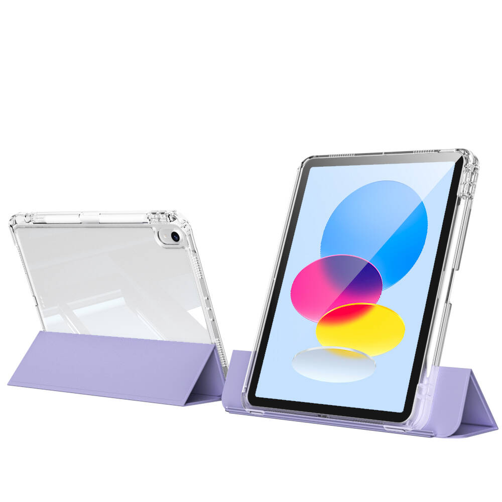 iPad 11.Nesil 2025 Kılıf Magnetik Ayrılabilen Airbagli Zore Sliding Tablet Kılıfı