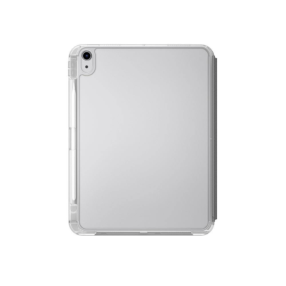 iPad 11.Nesil 2025 Kılıf Skinarma Kalemlikli Arkası Şeffaf Standlı Magnetik Zeta Kılıf