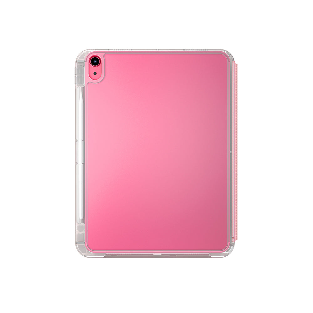 iPad 11.Nesil 2025 Kılıf Skinarma Kalemlikli Arkası Şeffaf Standlı Magnetik Zeta Kılıf