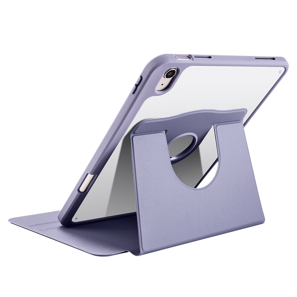 iPad 11.Nesil 2025 Kılıf Zore Termik Kalem Bölmeli Dönebilen Standlı Kılıf