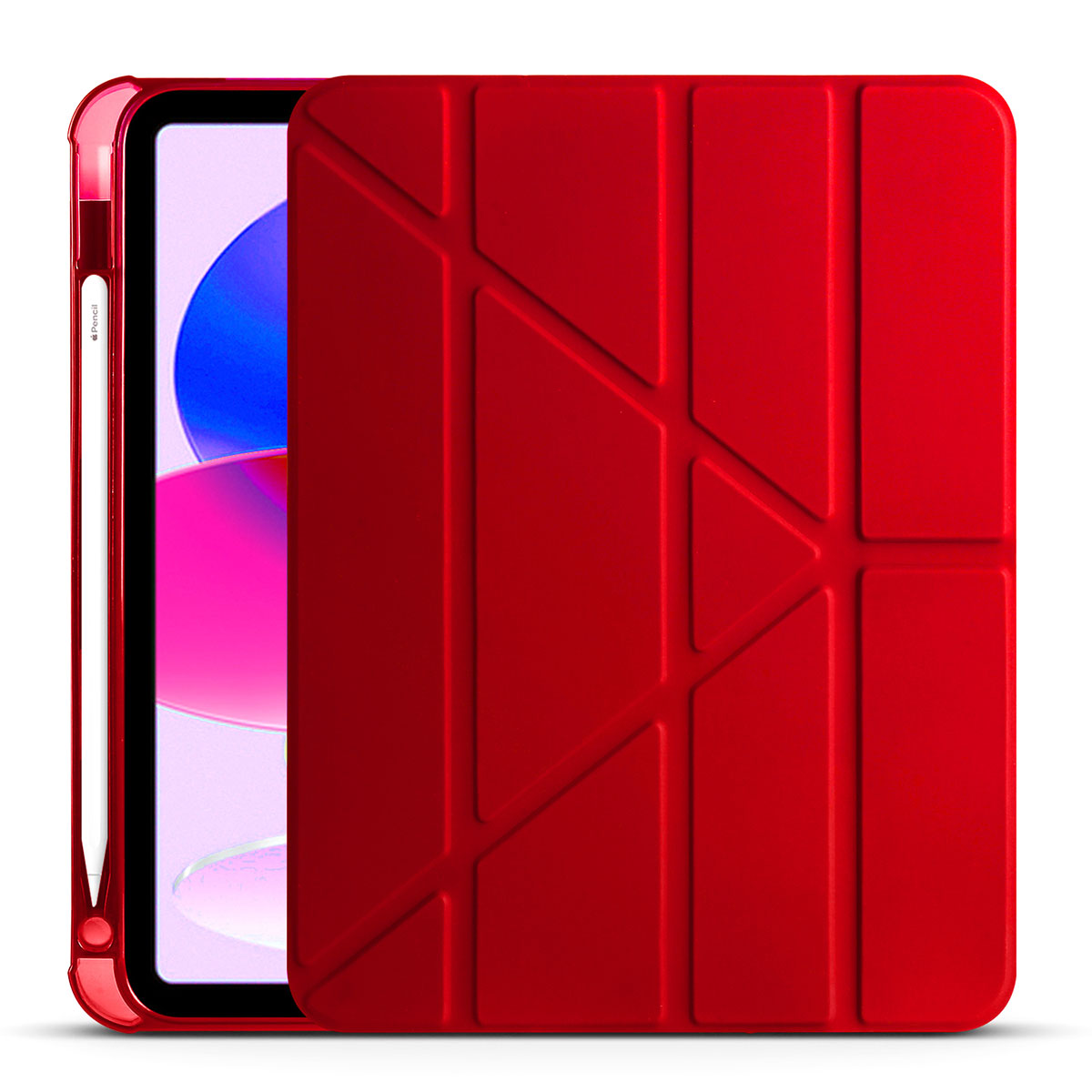 iPad 11.Nesil 2025 Kılıf Zore Tri Folding Kalem Bölmeli Standlı Kılıf
