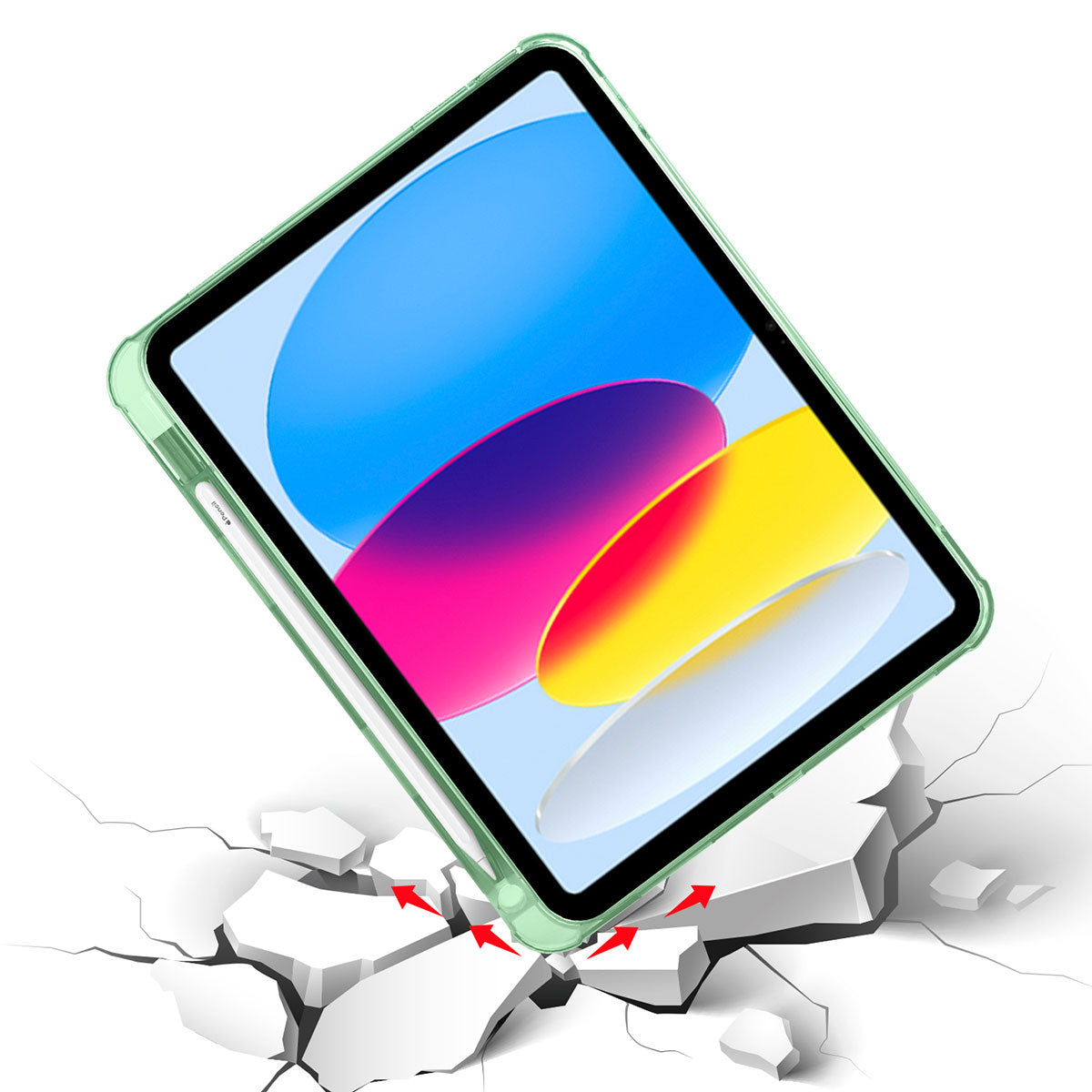 iPad 11.Nesil 2025 Kılıf Zore Tri Folding Kalem Bölmeli Standlı Kılıf