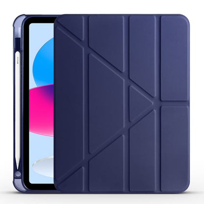 iPad 11.Nesil 2025 Kılıf Zore Tri Folding Kalem Bölmeli Standlı Kılıf