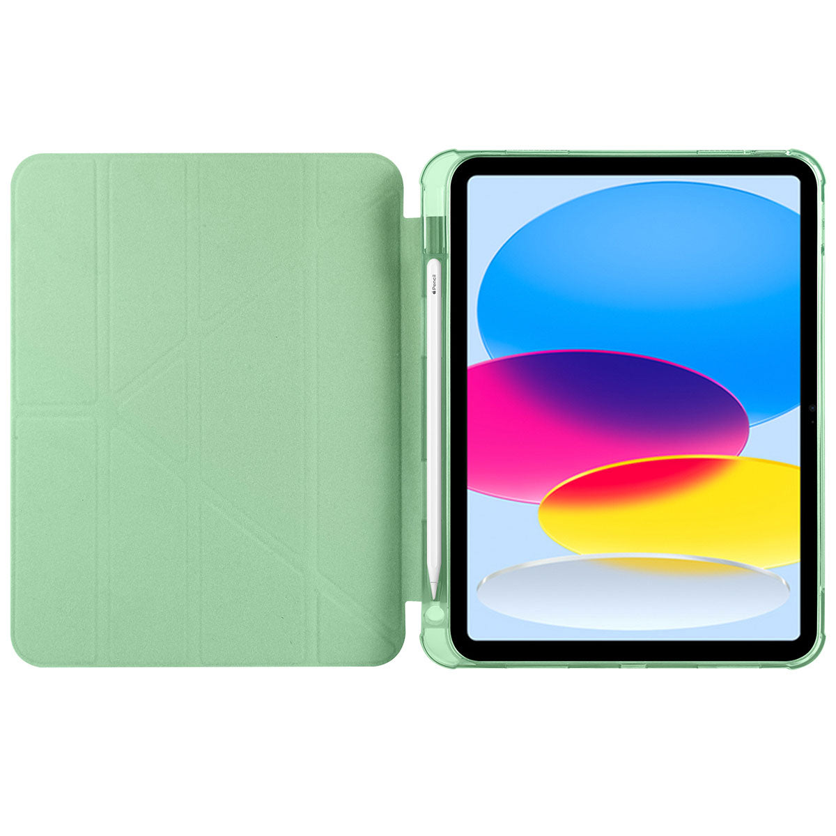 iPad 11.Nesil 2025 Kılıf Zore Tri Folding Kalem Bölmeli Standlı Kılıf