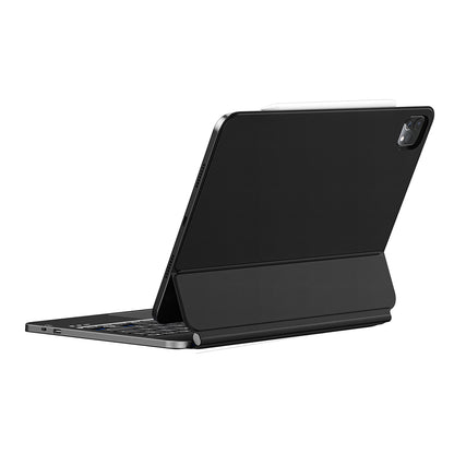 iPad 11.Nesil 2025 Wiwu MK-003 Gizli Kalem Bölmeli Klavyeli Standlı Kılıf