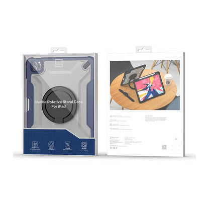 iPad Air 10.9 2020 (4.Nesil) Wiwu Mecha Dönebilen Standlı Tablet Kılıfı