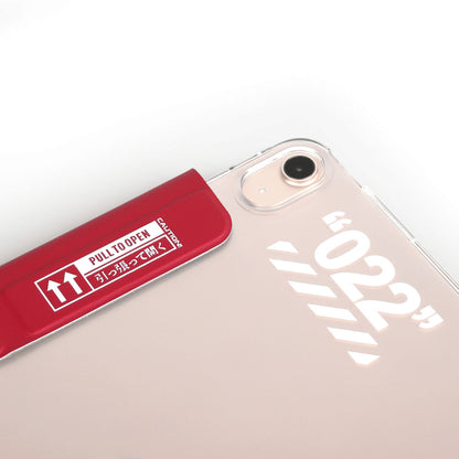 iPad Air 10.9 2022 (5.Nesil) Kılıf SkinArma Kalemlikli Arkası Şeffaf Standlı Magnetik Taihi Sora Kılıf