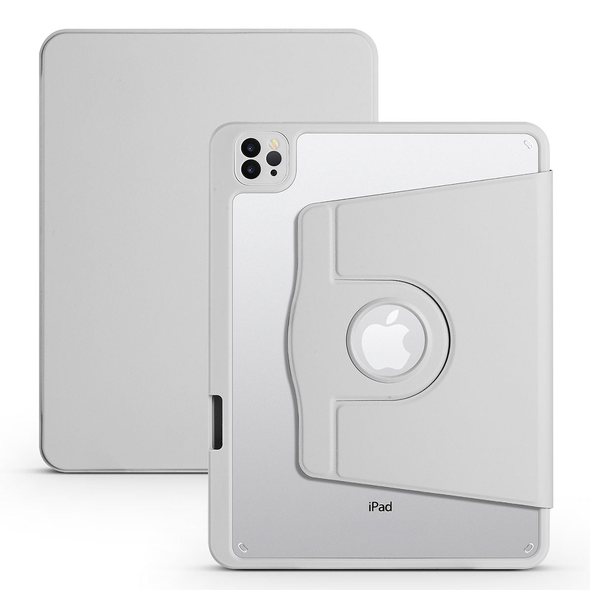 iPad Air 10.9 2022 (5.Nesil) Kılıf Zore Termik Kalem Bölmeli Dönebilen Standlı Kılıf