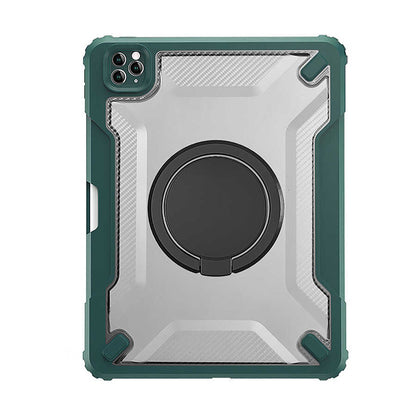 iPad Air 10.9 2022 (5.Nesil) Wiwu Mecha Dönebilen Standlı Tablet Kılıfı