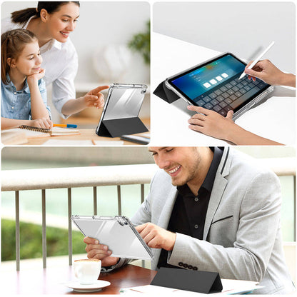 iPad Air 11 2024 Kılıf Magnetik Ayrılabilen Airbagli Zore Sliding Tablet Kılıfı