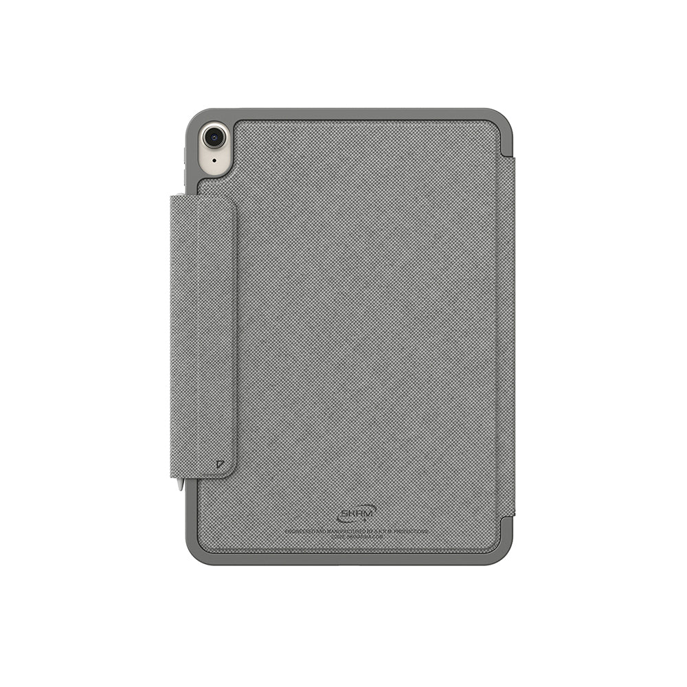 iPad Air 11 2024 Kılıf Skinarma Kalemlikli Dokulu Tasarım Standlı Magnetik Trilon Kılıf