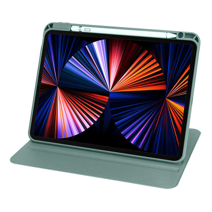 iPad Air 11 2024 Kılıf Zore Termik Kalem Bölmeli Dönebilen Standlı Kılıf