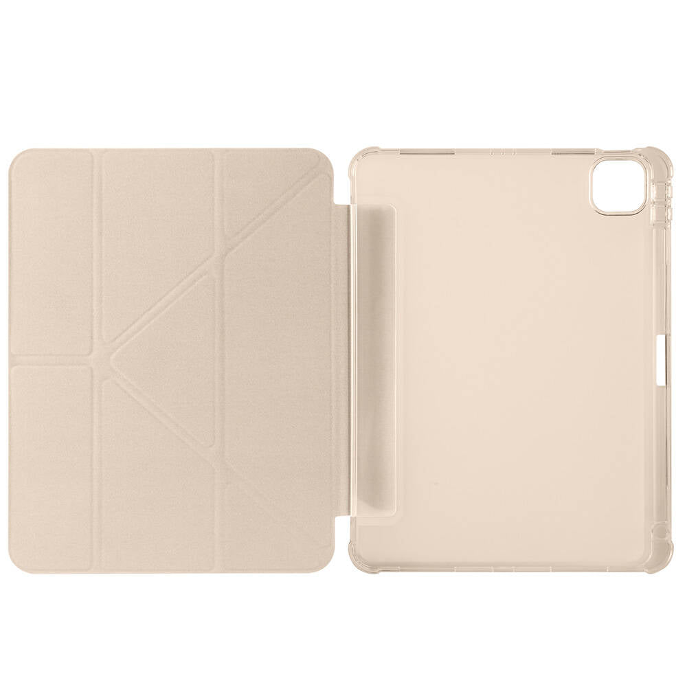 iPad Air 11 2024 Kılıf Zore Tri Folding Kalem Bölmeli Standlı Kılıf