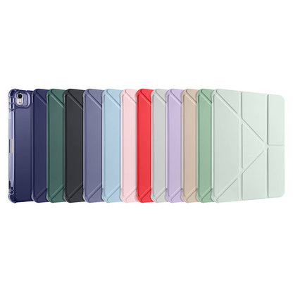 iPad Air 11 2024 Kılıf Zore Tri Folding Kalem Bölmeli Standlı Kılıf