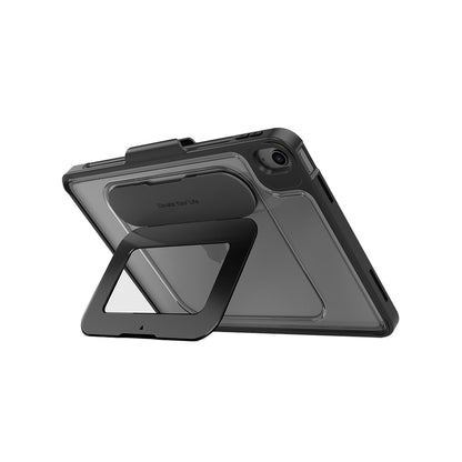 iPad Air 11 2024 Mutural AlloyKick Serisi Kalem Bölmeli Alüminyum Standlı Tablet Kılıfı