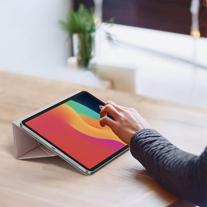 iPad Air 11 2025 M3 Amazingthing Matte Pro Mag Folio Katlanabilir Magnetik Standlı Kılıf