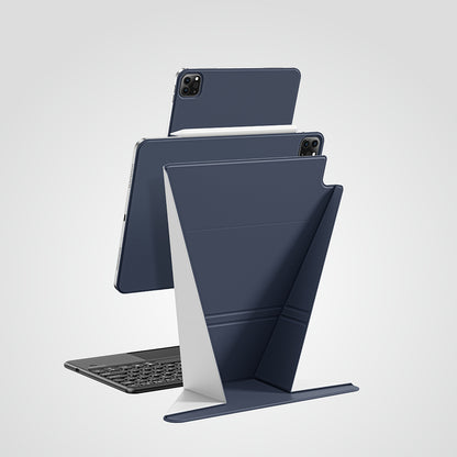 iPad Air 11 2025 M3 Amazingthing Matte Pro Mag Folio Katlanabilir Magnetik Standlı Kılıf