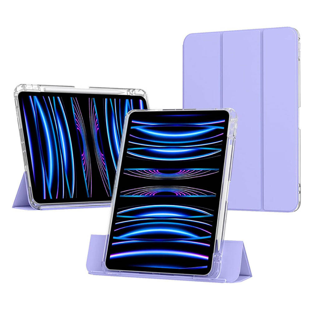 iPad Air 11 2025 M3 Kılıf Magnetik Ayrılabilen Airbagli Zore Sliding Tablet Kılıfı