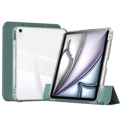 iPad Air 11 2025 M3 Kılıf Magnetik Ayrılabilen Airbagli Zore Sliding Tablet Kılıfı