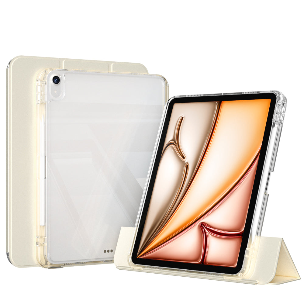 iPad Air 11 2025 M3 Kılıf Magnetik Ayrılabilen Airbagli Zore Sliding Tablet Kılıfı