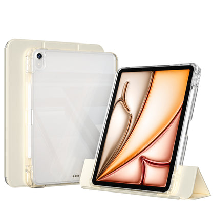 iPad Air 11 2025 M3 Kılıf Magnetik Ayrılabilen Airbagli Zore Sliding Tablet Kılıfı