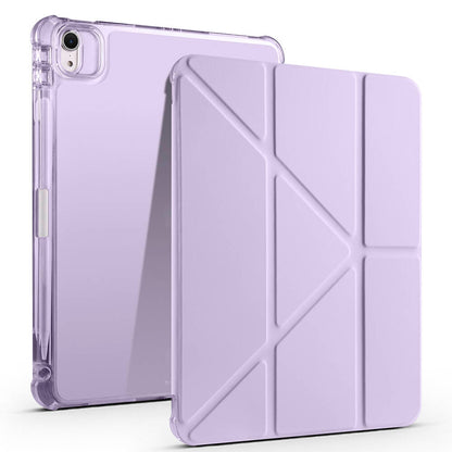 iPad Air 11 2025 M3 Kılıf Zore Tri Folding Kalem Bölmeli Standlı Kılıf