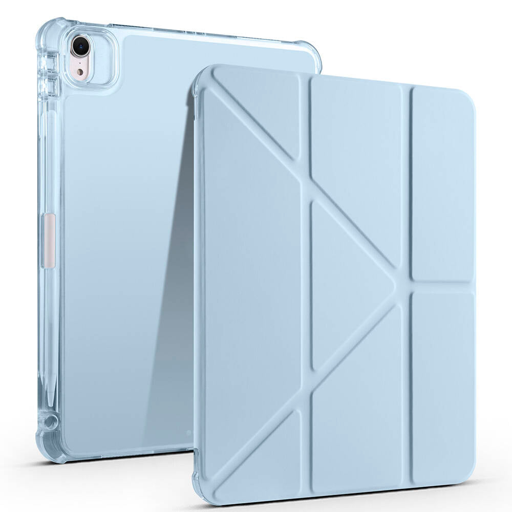 iPad Air 11 2025 M3 Kılıf Zore Tri Folding Kalem Bölmeli Standlı Kılıf