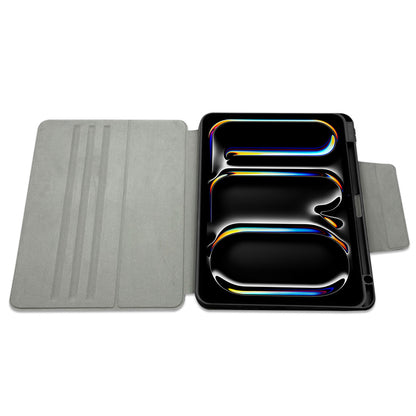 iPad Air 11 2025 M3 Raptic Spin Detachable Folio PU Ayrılabilir Kalem Bölmeli Standlı Kılıf