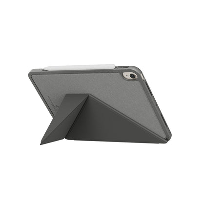 iPad Air 11 2026 M4 Kılıf Skinarma Kalemlikli Dokulu Tasarım Standlı Magnetik Trilon Kılıf