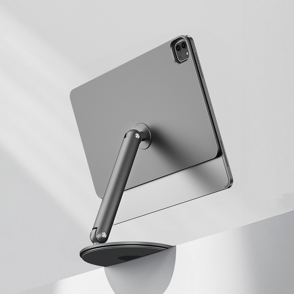 iPad Air 12.9 2020 (4.Nesil) Wiwu ZM-310 360 Derece Dönebilen Magnetik Başlıklı Tablet Standı