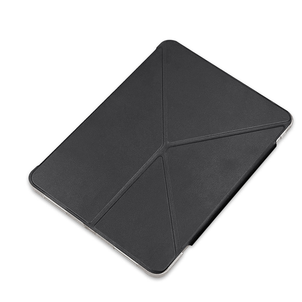 iPad Air 13 2024 Raptic Clear Folio Airbagli Şeffaf Kılıflı Katlanabilir Standlı Kılıf