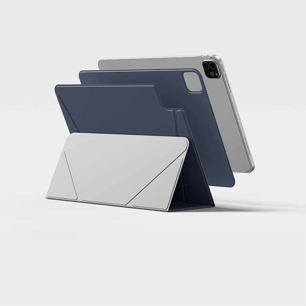 iPad Air 13 2025 M3 Amazingthing Matte Pro Mag Folio Katlanabilir Magnetik Standlı Kılıf