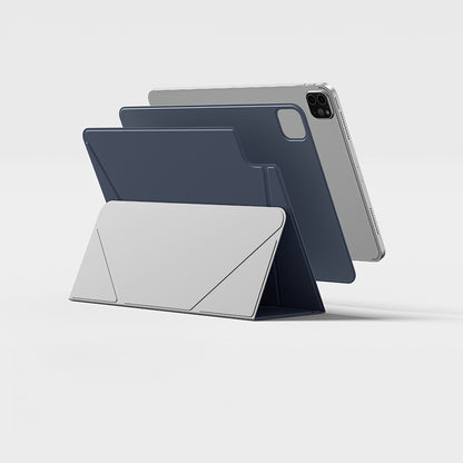 iPad Air 13 2025 M3 Amazingthing Matte Pro Mag Folio Katlanabilir Magnetik Standlı Kılıf