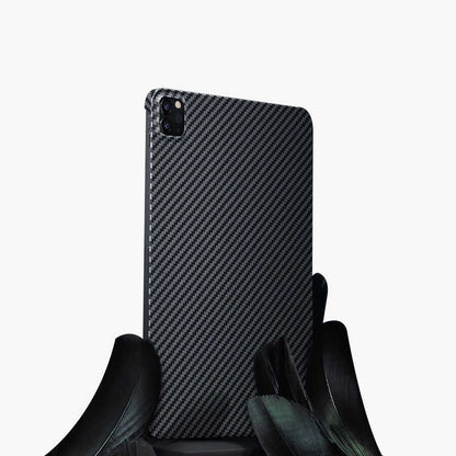 iPad Pro 11 2020 (2.Nesil) Kılıf Benks Essential Kevlar Karbon Fiber Kılıf