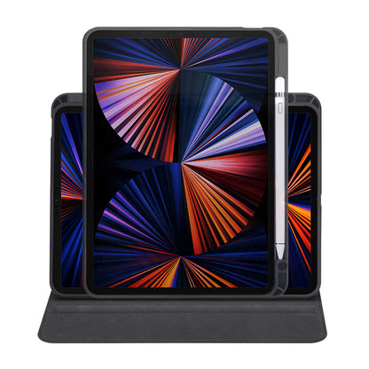 iPad Pro 11 2020 (2.Nesil) Kılıf Zore Termik Kalem Bölmeli Dönebilen Standlı Kılıf