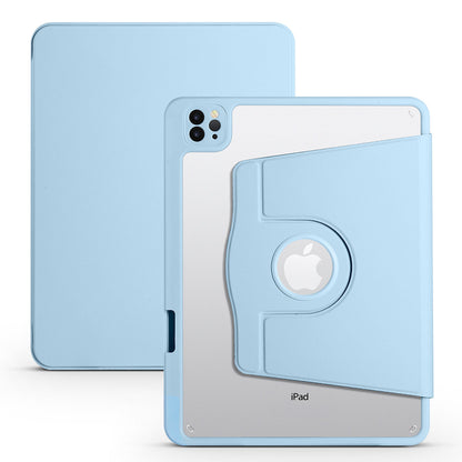 iPad Pro 11 2020 (2.Nesil) Kılıf Zore Termik Kalem Bölmeli Dönebilen Standlı Kılıf