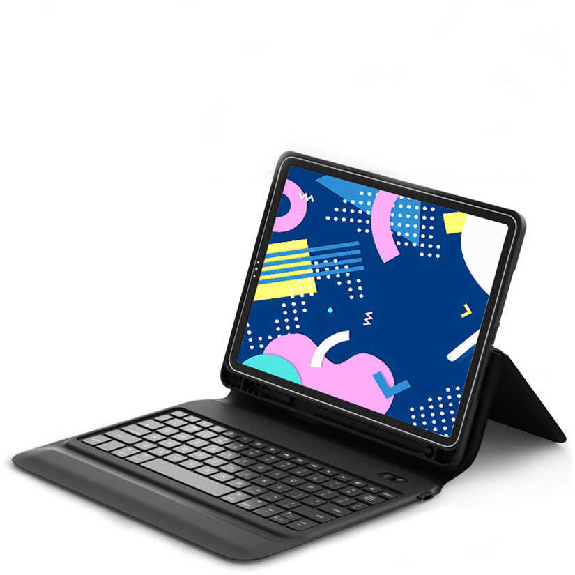 iPad Pro 11 2020 (2.Nesil) Wiwu Keyboard Folio Kablosuz Klavyeli Kılıf