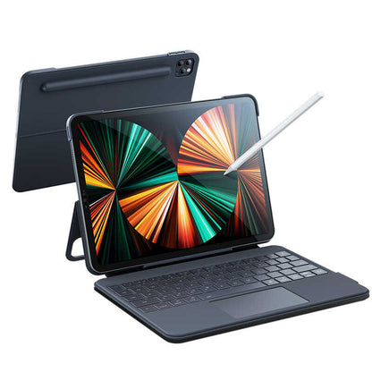 iPad Pro 11 2021 (3.Nesil) Benks KB01 Kablosuz Klavyeli Kılıf