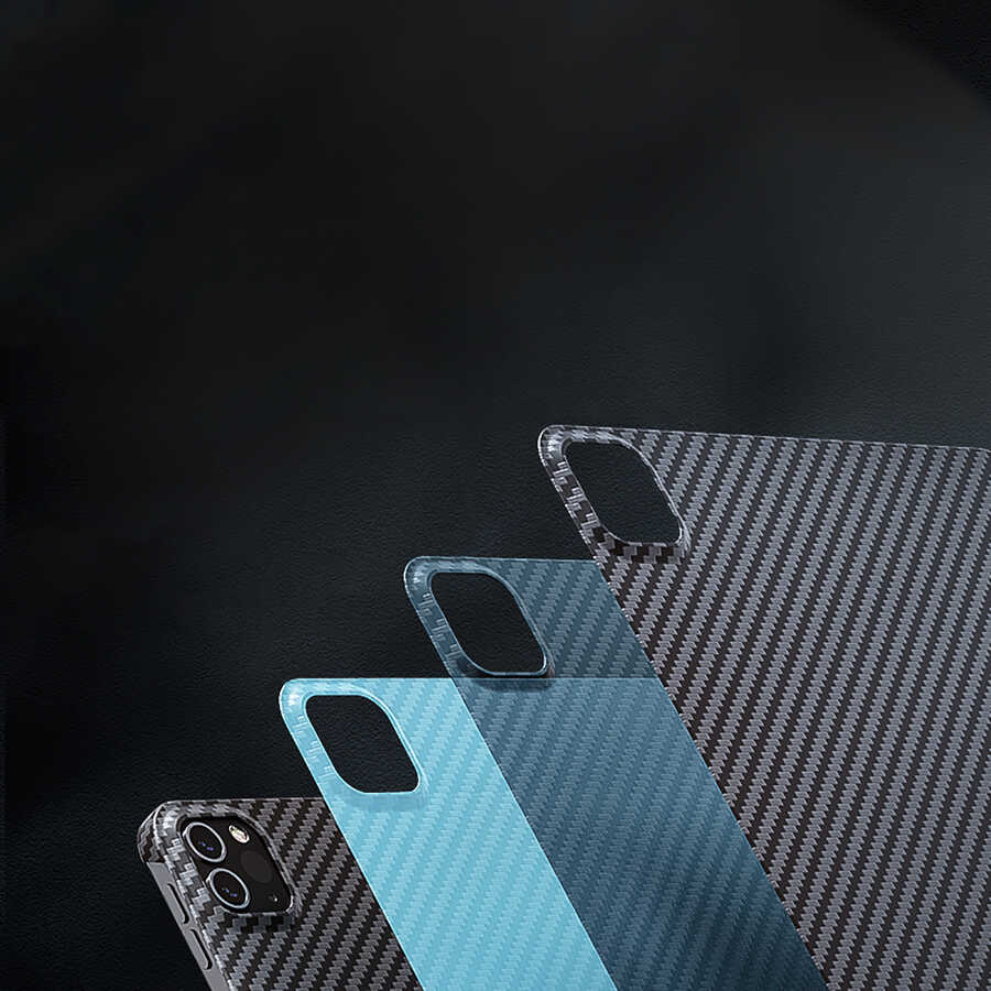 iPad Pro 11 2021 (3.Nesil) Kılıf Benks Essential Kevlar Karbon Fiber Kılıf