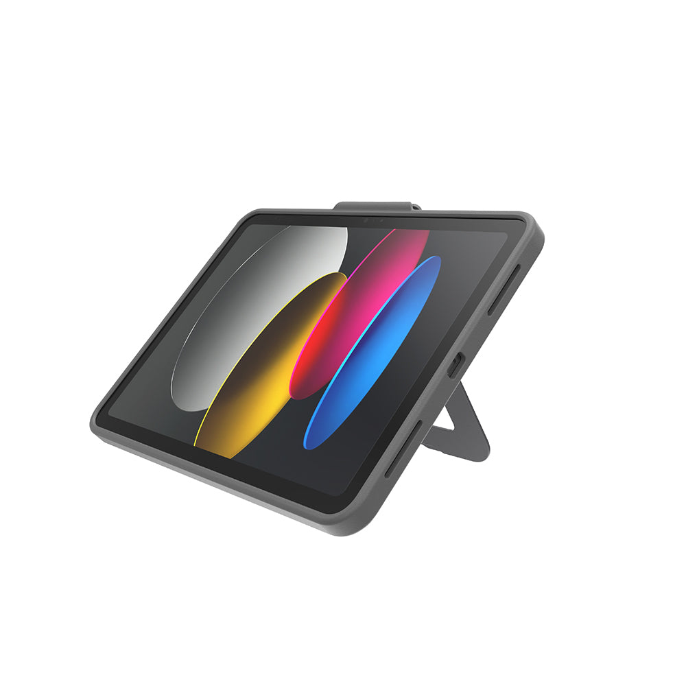 iPad Pro 11 2021 (3.Nesil) Mutural AlloyKick Serisi Kalem Bölmeli Alüminyum Standlı Tablet Kılıfı