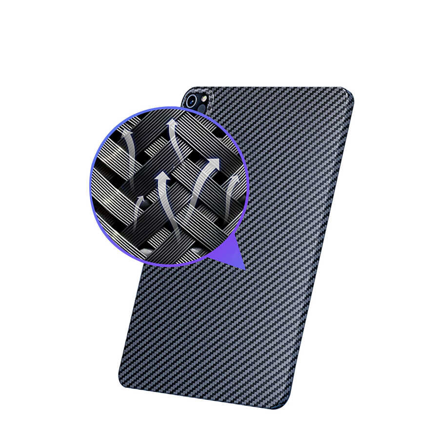 iPad Pro 11 2022 M2 Kılıf Benks Essential Kevlar Karbon Fiber Kılıf