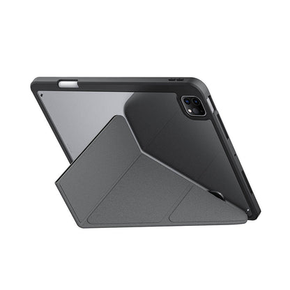 iPad Pro 11 2024 Kılıf SkinArma Holografik Tasarımlı Arkası Şeffaf Çıkarılabilir Magnetik Kira Kobai Kılıf