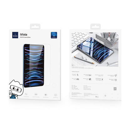 iPad Pro 11 2024 Wiwu Wi-GQ003 iVista Serisi Oleofobik HD Temperli Cam Ekran Koruyucu