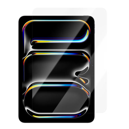 iPad Pro 11 2025 M5 CaseWorld Steel Shield Serisi Temperli Cam Ekran Koruyucu + Uygulama Aparatı