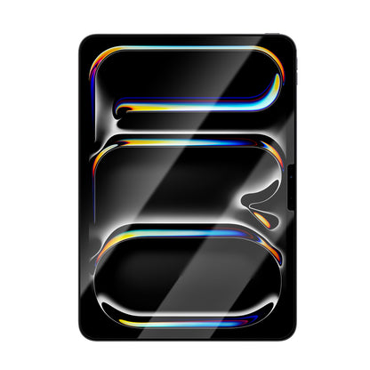 iPad Pro 11 2025 M5 CaseWorld Steel Shield Serisi Temperli Cam Ekran Koruyucu + Uygulama Aparatı