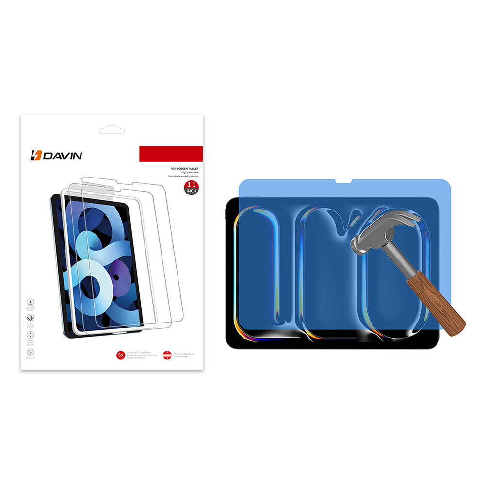 iPad Pro 11 2025 M5 Davin Tablet Nano Ekran Koruyucu
