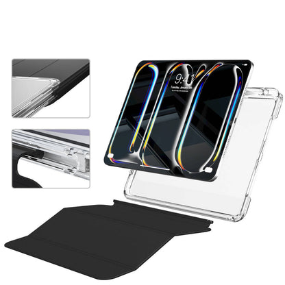 iPad Pro 11 2025 M5 Kılıf Magnetik Ayrılabilen Airbagli Zore Sliding Tablet Kılıfı