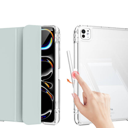 iPad Pro 11 2025 M5 Kılıf Magnetik Ayrılabilen Airbagli Zore Sliding Tablet Kılıfı