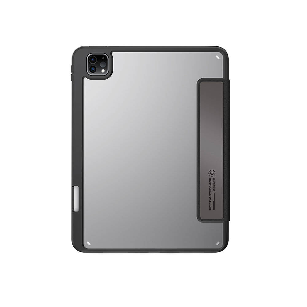 iPad Pro 11 2025 M5 Kılıf SkinArma Holografik Tasarımlı Arkası Şeffaf Çıkarılabilir Magnetik Kira Kobai Kılıf